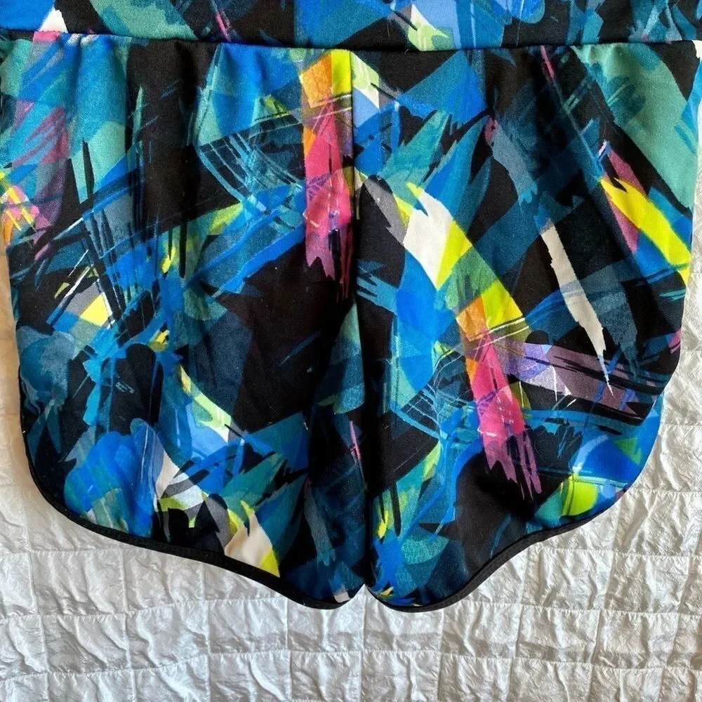 Color Splash Athletic Tracksuit – Tank & Shorts